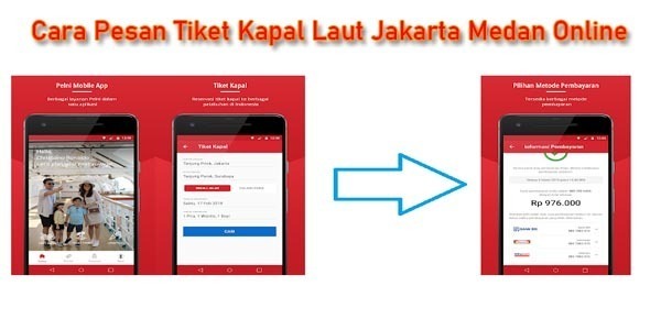 Cara Pesan Tiket Kapal Laut Jakarta Medan Online